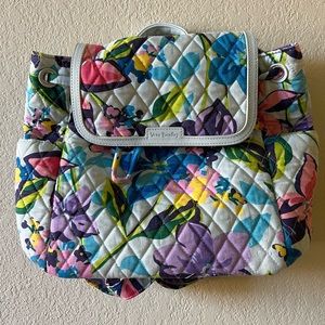 NEW Vera Bradley Small Floral Backpack